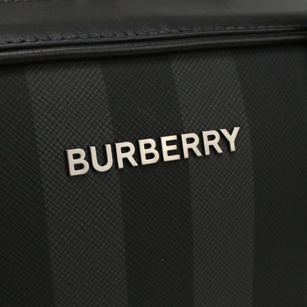 bur8065338011 2 Burberry Leather Business Bag Briefcase Gray