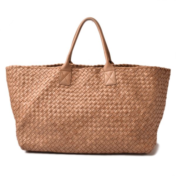 bv 18 003 1 Bottega Veneta Cabas GM Tote Bag Camel