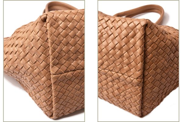 bv 18 003 5 Bottega Veneta Cabas GM Tote Bag Camel