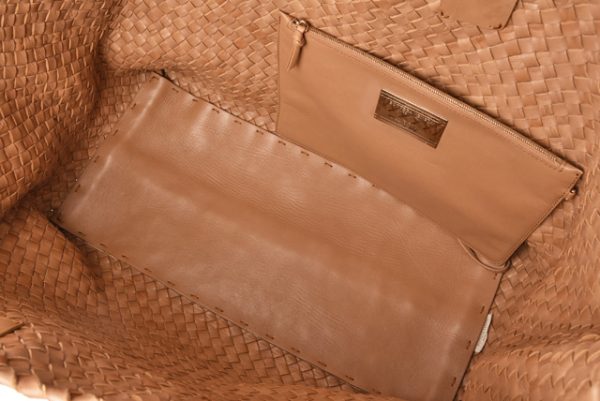 bv 18 003 9 Bottega Veneta Cabas GM Tote Bag Camel