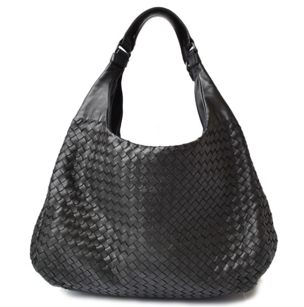 bv 19 053 1 Bottega Veneta Tote Bag Large Campana Black