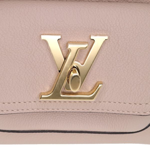 c21 1453 5 Louis Vuitton Lock Me Bucket NV Handbag Greige