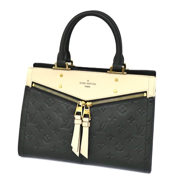 c21 2186 1 Louis Vuitton Three PM Handbag 2way Black White