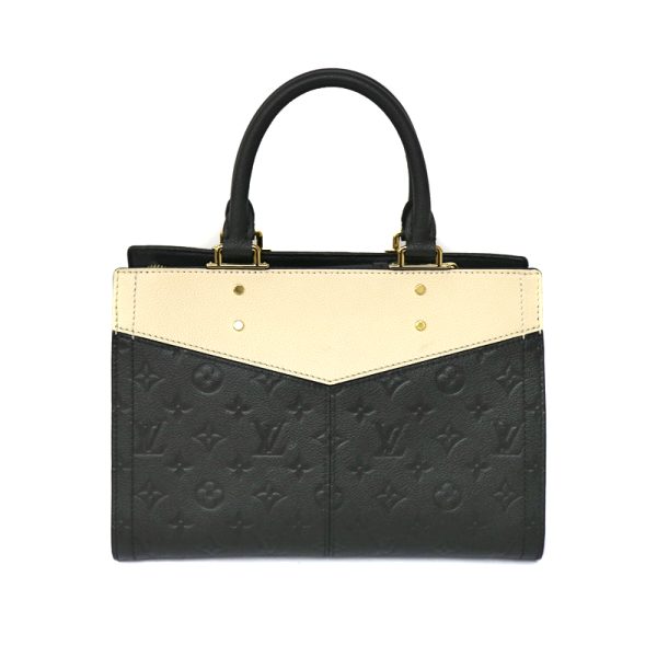 c21 2186 2 Louis Vuitton Three PM Handbag 2way Black White