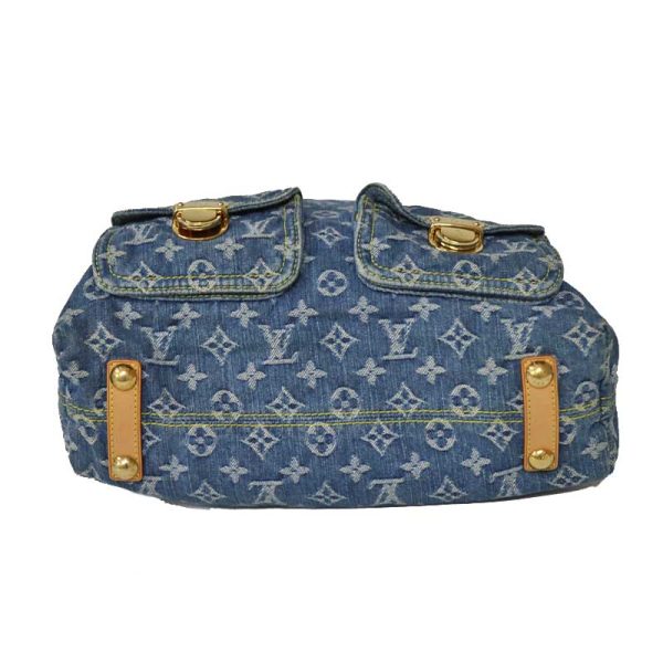 c21 4331 4 Louis Vuitton Baggy GM Bag Denim Blue