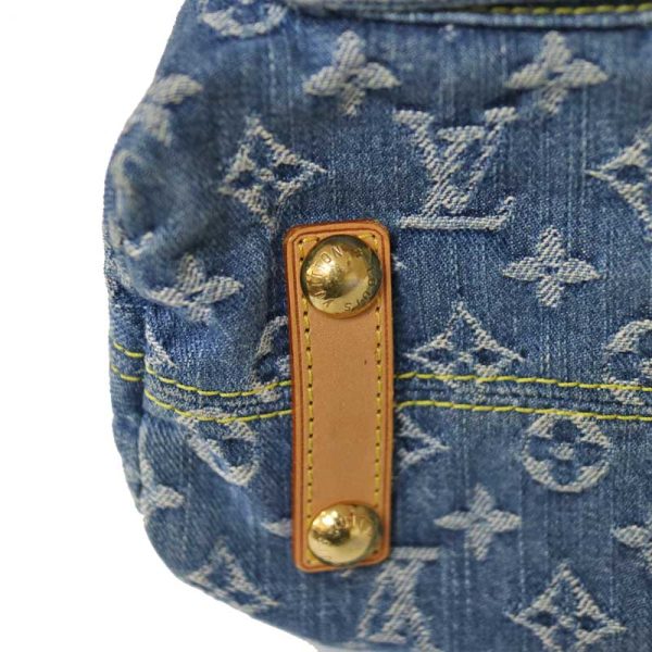 c21 4331 6 Louis Vuitton Baggy GM Bag Denim Blue