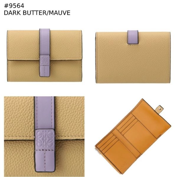 c660s86x010051 7 Loewe Trifold Mini Wallet Small Vertical Wallet