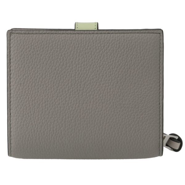 c660z41x010051 2 Loewe Bifold Compact Zip Wallet Grey