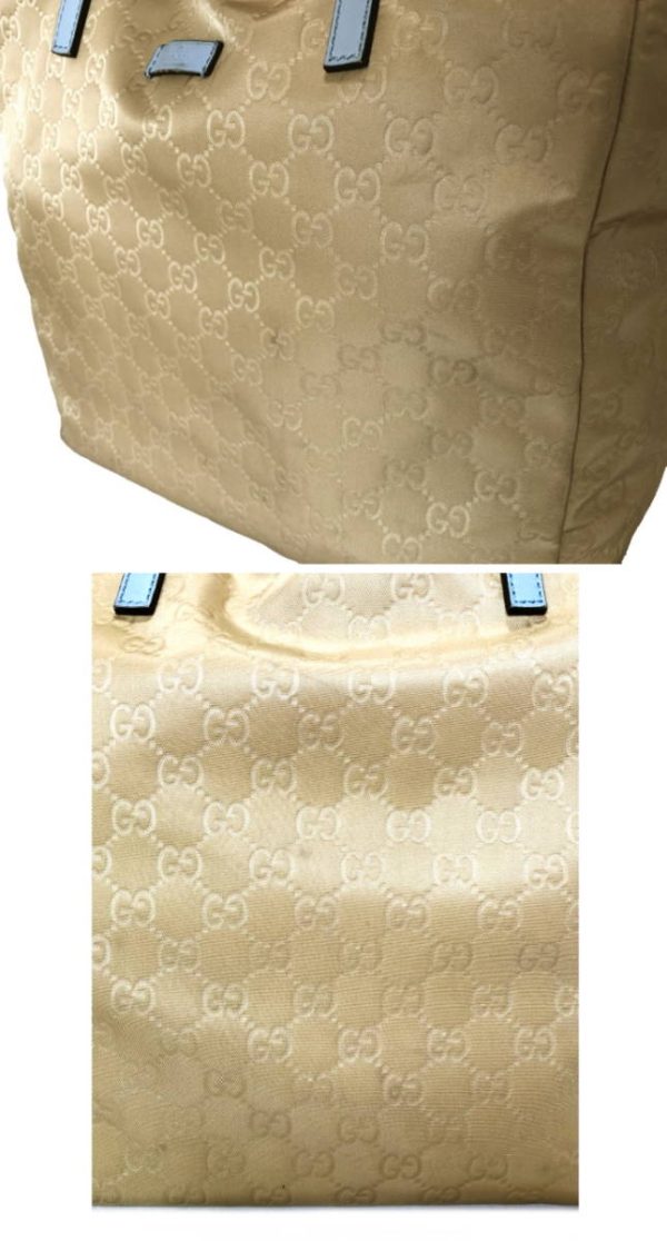 c758943066 6 Gucci Gg Tote Bag Nylon Beige