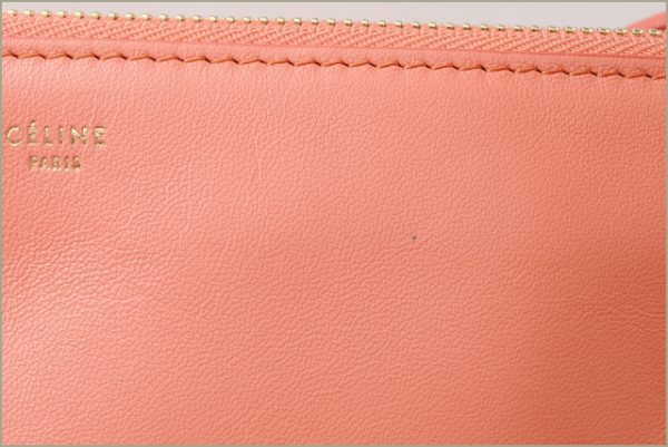 ce 17 016 4 Celine Trio Bag T 2way Coral Pink