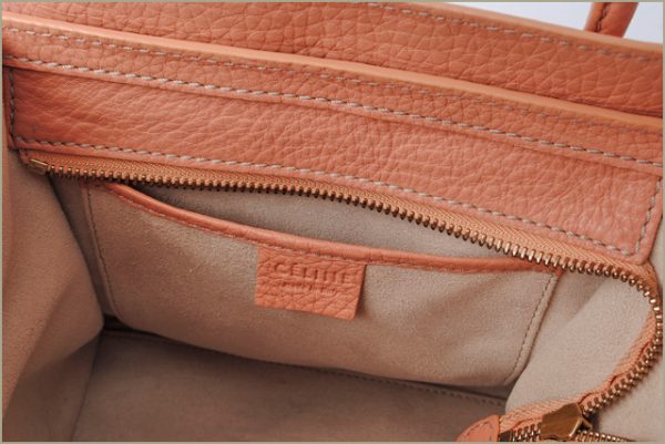 ce 17 029 8 Celine Handbag Shoulder Bag Nano Shopper Luggage Coral Pink