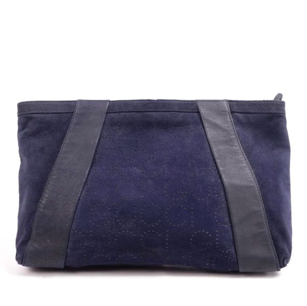 cg10dn rm12e26057 5 Gucci Punching Suede Leather Clutch Bag Navy