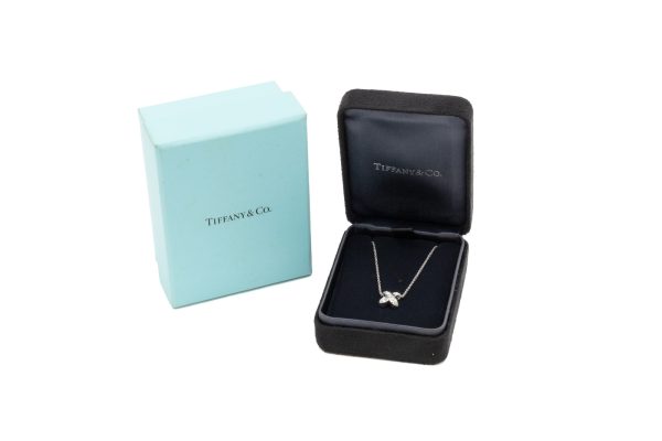 compass1682149443 Tiffany Co Signature Diamond Accessory Pendant White Gold