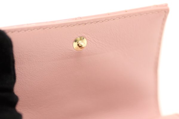 compass1719050241 Dior Cannage Lady All Lotus Wallet Pink