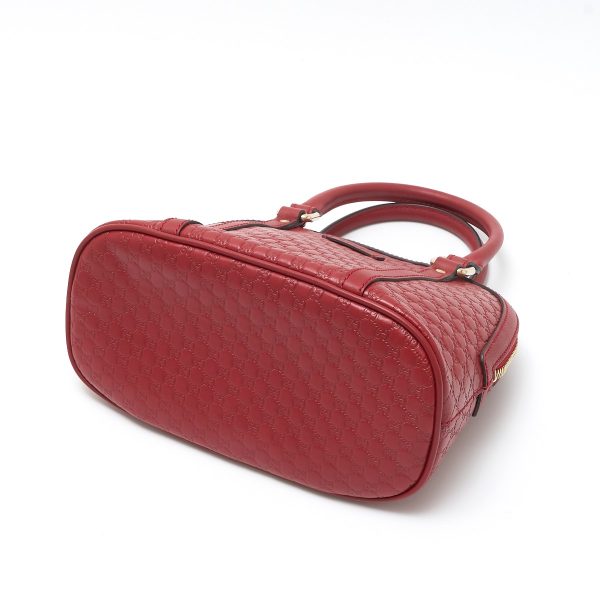 compass1719195535 Gucci Micro Guccisima 2way Mini Shoulder Bag Red