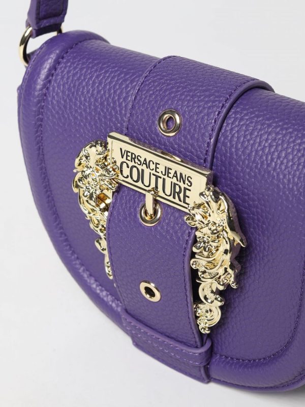 e059a9c5925148a gi 3 Versace Jeans Couture Purple Bag Faux Leather