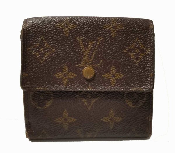 e1051968299 Louis Vuitton Portomonevier Cult Credit Wallet Canvas Brown