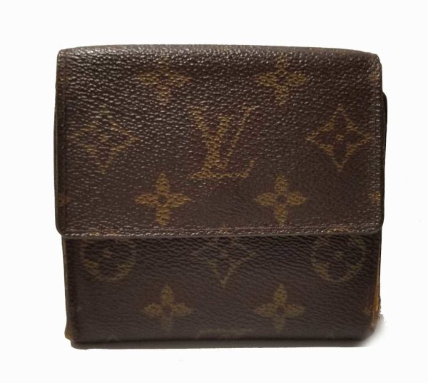 e1051968299 1 Louis Vuitton Portomonevier Cult Credit Wallet Canvas Brown