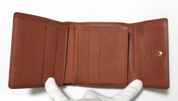 e1051968299 6 Louis Vuitton Portomonevier Cult Credit Wallet Canvas Brown