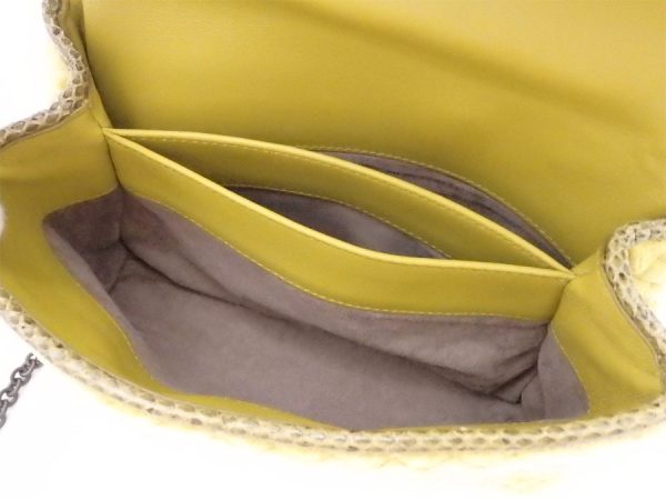 e52953f 3 Bottega Veneta Shoulder Bag Leather Yellow