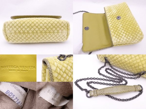 e52953f 4 Bottega Veneta Shoulder Bag Leather Yellow