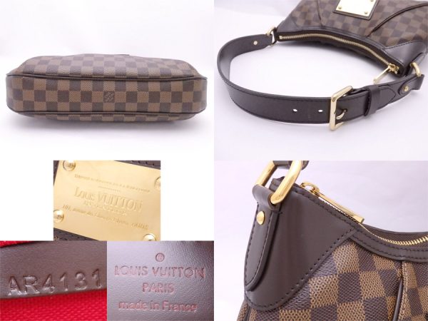 e53044a 4 Louis Vuitton Damier Thames PM Shoulder Bag Brown