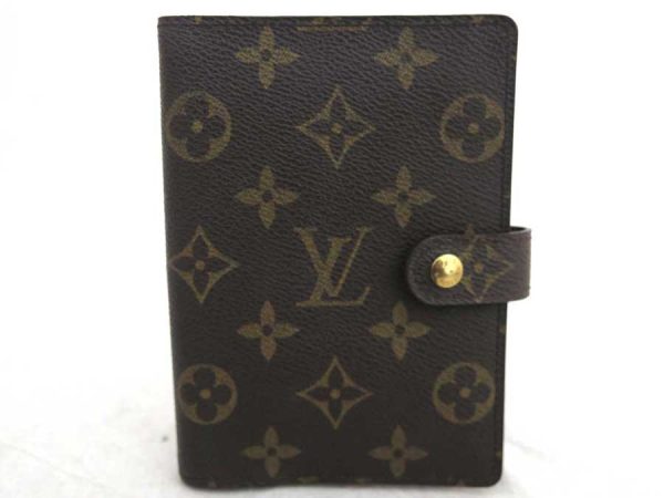 e53419a Louis Vuitton Monogram Agenda PM Notebook Cover Brown