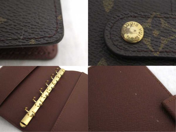 e53419a 4 Louis Vuitton Monogram Agenda PM Notebook Cover Brown