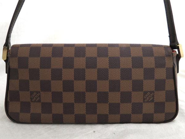 e53899a 2 Louis Vuitton Damier Recoleta Shoulder Bag Brown