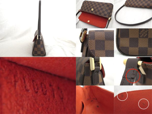 e53899a 4 Louis Vuitton Damier Recoleta Shoulder Bag Brown