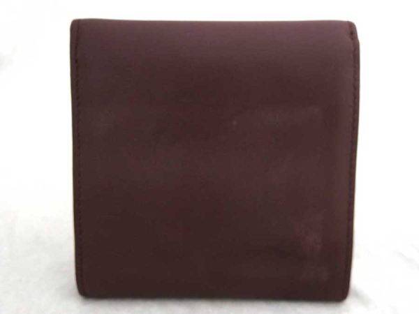 e54502 1 Salvatore Ferragamo Trifold Wallet Leather Metal Brown