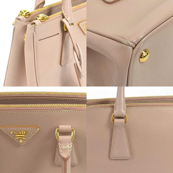 e56535a 5 c Prada Leather Shoulder Bag Pink Beige