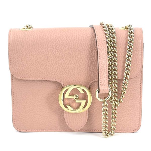 e57041a Gucci Leather Crossbody Shoulder Bag Pink