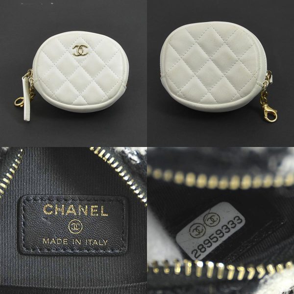 e57437a 9 c Chanel Coco Mark Tweed Crossbody Shoulder Bag Black