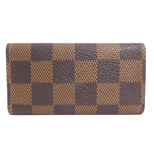 e57451f 1 Louis Vuitton Damier Multicle 4 Key Case Brown