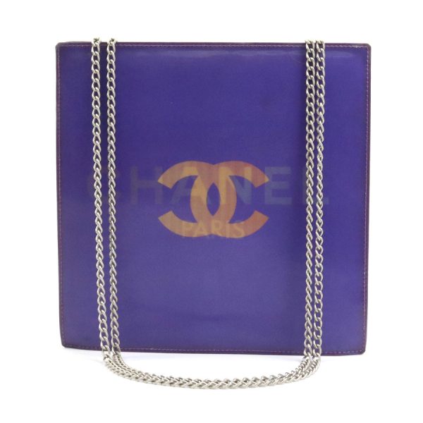 e57704f Chanel Hologram PVC Shoulder Bag Purple