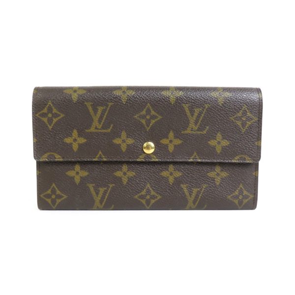 e57810f Louis Vuitton Portefeuille Sarah Long Wallet Brown