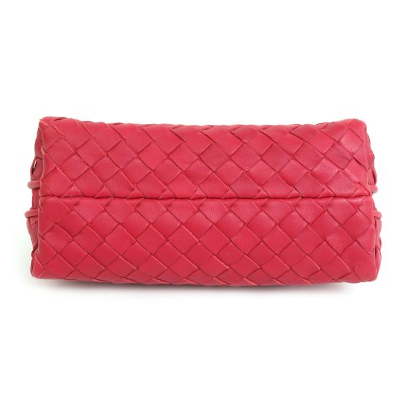 e57991a 2 Bottega Veneta Pouch Intrecciato Leather Red