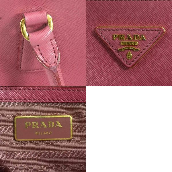 e58273a 13 c Prada Leather Shoulder Bag Pink