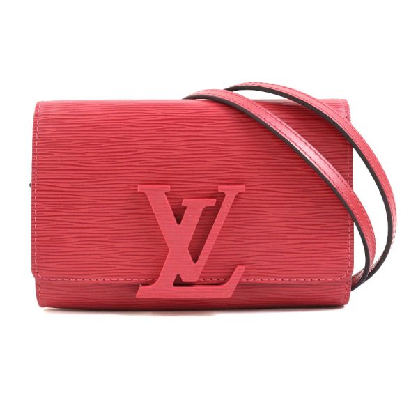 e58404a Louis Vuitton Epi Pochette Louise PM Clutch Bag Pink