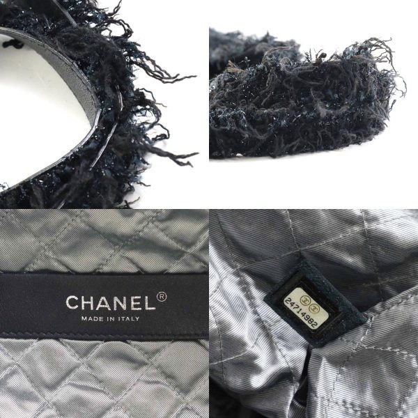 e58461f 10 c Chanel Rocket Tweed Shoulder Bag Black