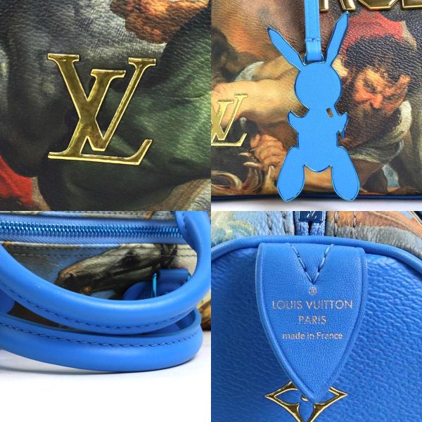 e58508a 9 c Louis Vuitton Masters Collection Rubens Speedy 30 Handbag Blue