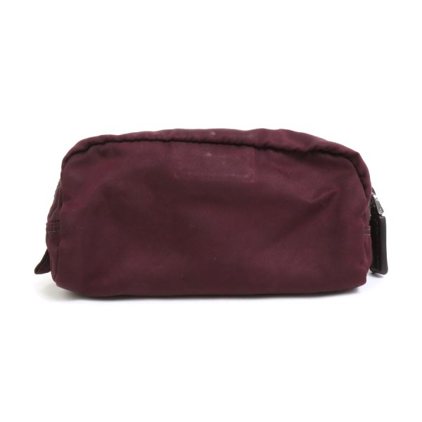 e58555a 1 Prada Nylon Multi Case Pouch Bordeaux