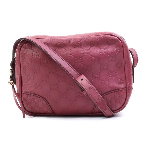 e58718a Gucci Guccisima Micro Guccisima Leather Crossbody Shoulder Bag Purple