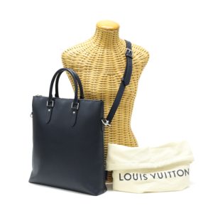 eaf12087 Louis Vuitton Enghien Leather Shoulder Bag Noir