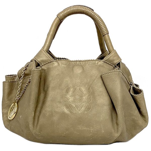 ec14047 1 Loewe Aire Nappa Leather Handbag Beige