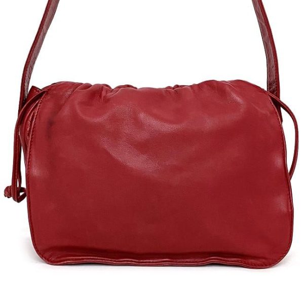 ec16777 4 Loewe Hotei Nappa Leather Mini Bag Red