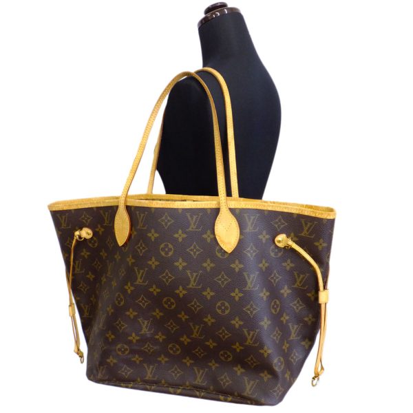 ecsm 00000048150 111 Louis Vuitton Neverfull MM Tote Bag Brown