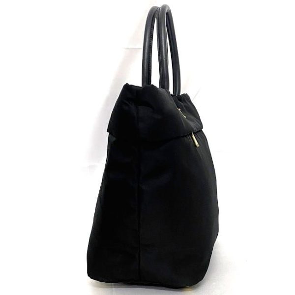 f 19587 3 Prada 2way Bag Nylon Leather Testuto Black Nero