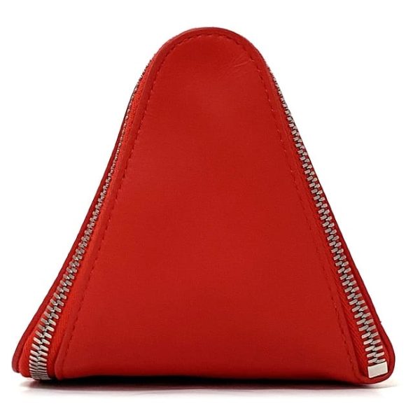 f17692 4 Bottega Veneta Hand Pouch Leather Red